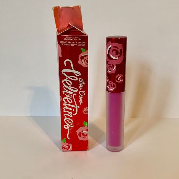 Lime Crime Velvetines Liquid Matte Lipstick Wisteria Vegan (NEW) Dusty Lilac - Picture 7 of 8